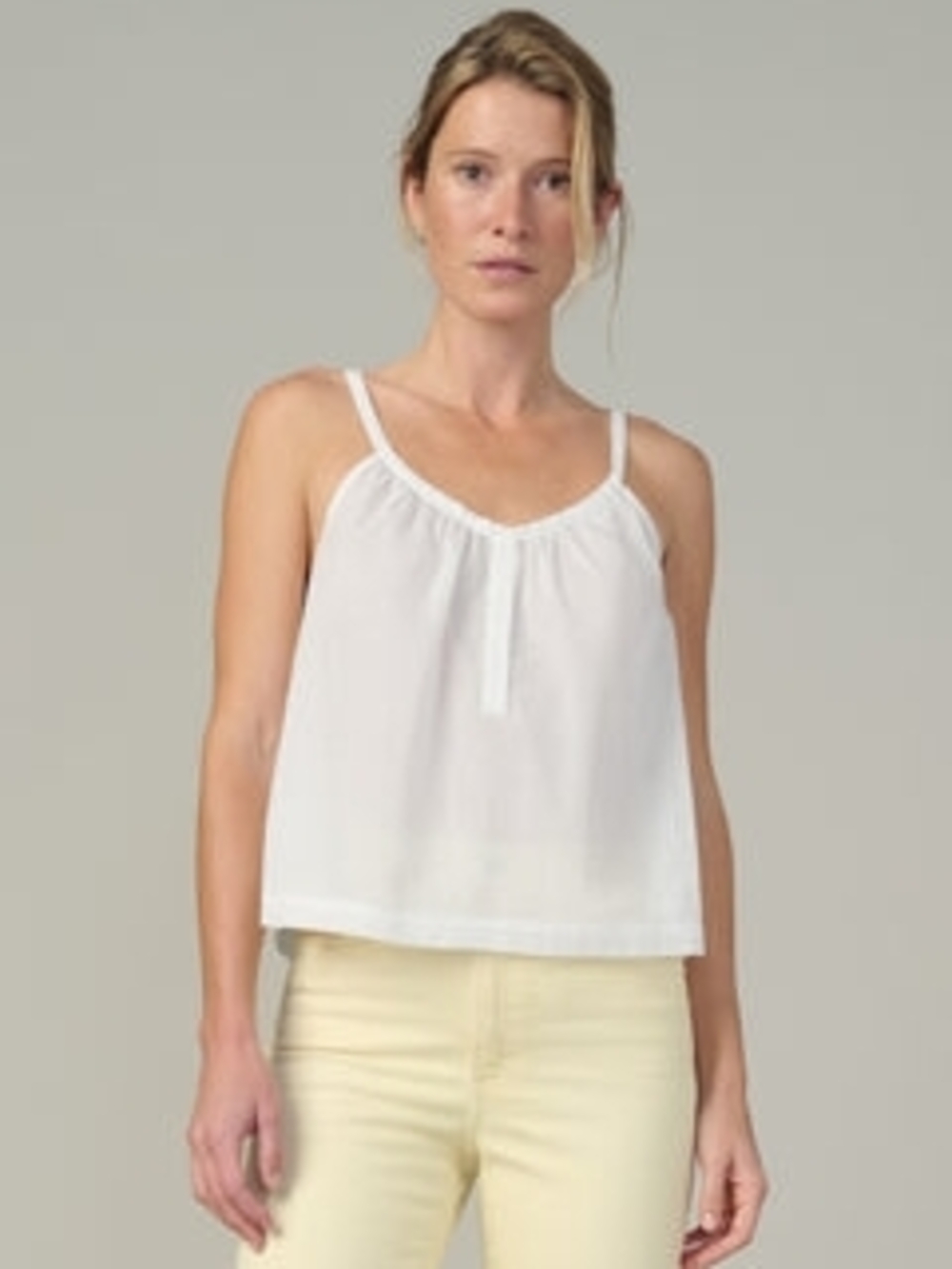 Joe's Jeans 'The Charlie' White Sleeveless Camisole